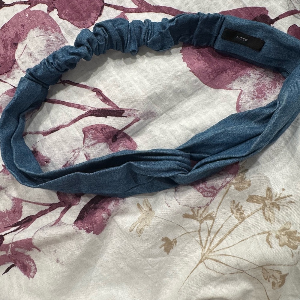 J. Crew Blue Headband